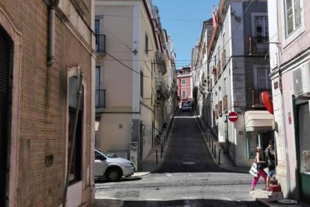 Appartamento Casa Da Rua Fresca Lisbona Esterno foto